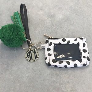 Alpha Gamma Delta Sorority ID Wristlet